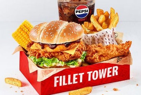 BBQ Fillet Tower Box Meal