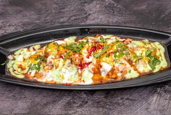 Aloo Tikki Chaat