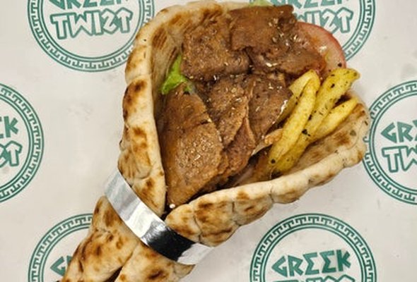 Hot Siracha Twisted Beef Gyro
