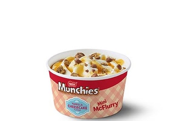 Munchies® Vanilla Cheesecake Mini McFlurry®
