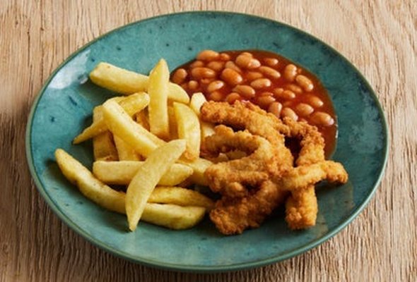 CHICKEN CRUNCHY FRIES