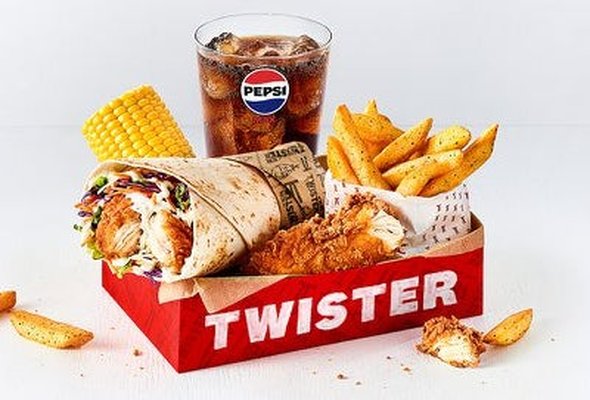 Twister Wrap Box Meal with 1 Mini Fillet