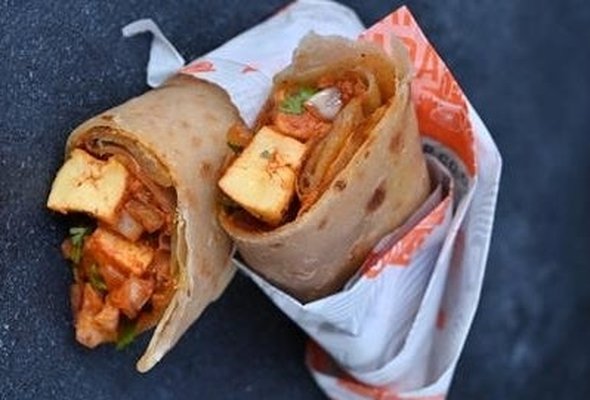 Spicy Paneer Wrap