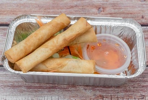 Homemade Prawn wraps