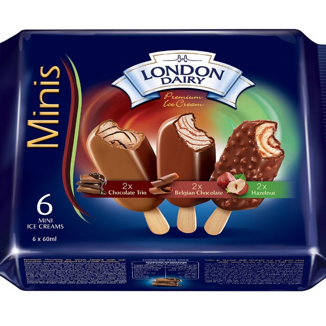 London Dairy Chocolate Mini's (Chocolate Trio, Hazelnut and BelgianChocolat