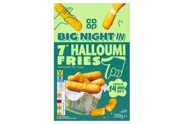 Co-op 7 Big Night in Halloumi Fries 200g