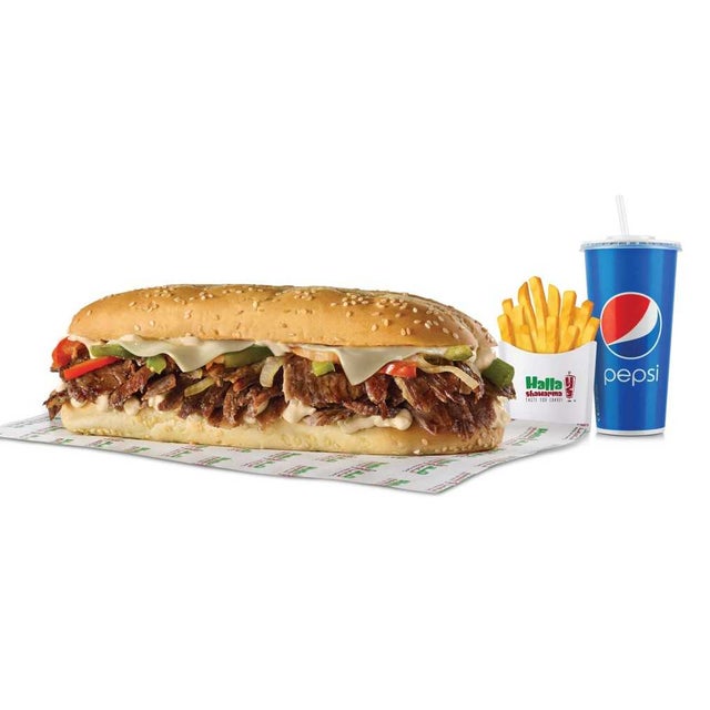 Royal Shawarma sub - Beef combo