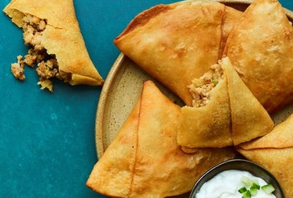 Chilli Lamb Samosa