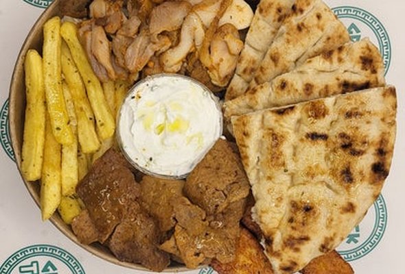 Authentic Chicken & Beef Platter