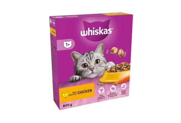 Whiskas with Delicious Chicken 1+ 800g