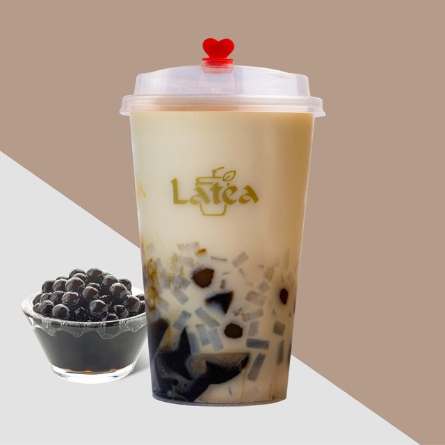 Jelly Bake  milk tea (500ML)