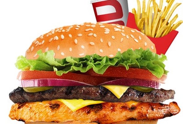 Piri Piri Mix Burger Meal