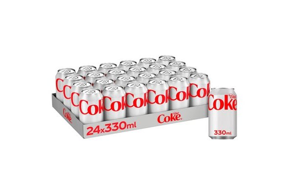 Diet Coke Non-Barcoded Multipack Cans 24 x 330ml