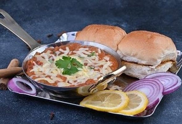 Cheese Pav Bhaji