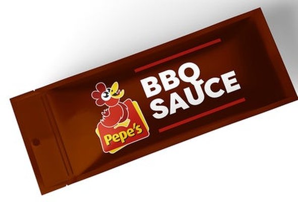 Pepe's Branded BBQ Sauce Sachets