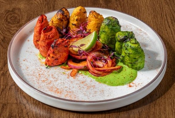 Triology Soya Chaap Platter