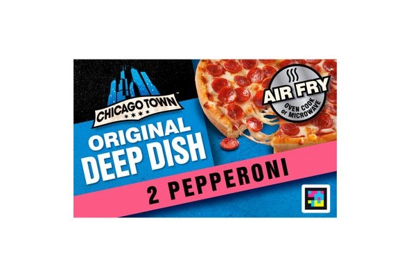 Chicago Town 2 Pepperoni Original Deep Dish Pizza 2 x 155g (310g)