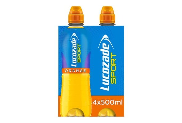 Lucozade Sport Orange 500ml 4 pack