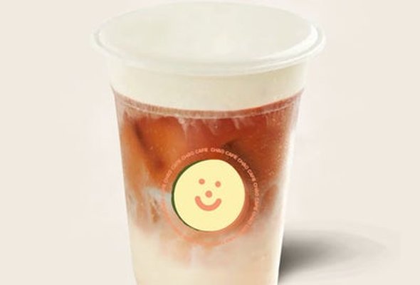 Thai Red Assam Tea Macchiato | 红泰式奶茶加咸奶油