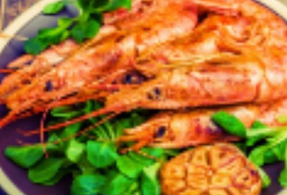 Gamberi Aglio Olio
