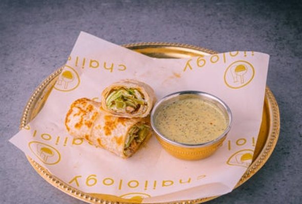 Chicken Shawarma Paratha