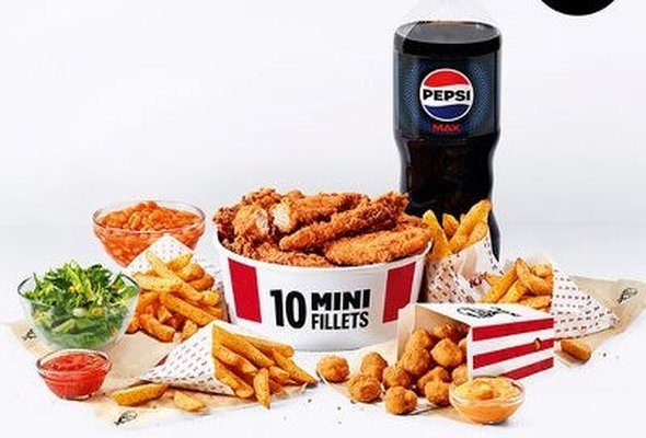 Dipping Boneless Feast: 10 pc