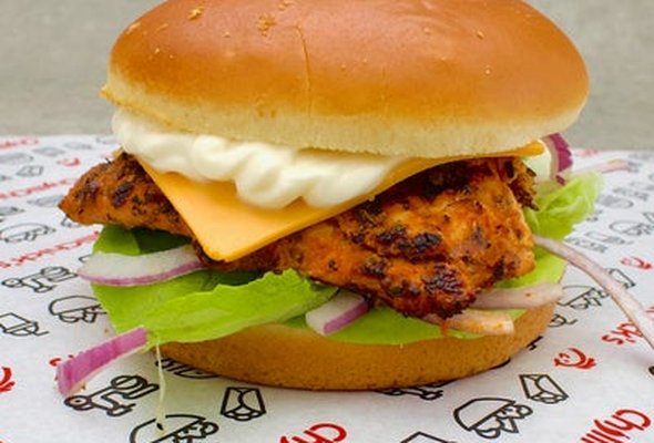 Flame Grill Burger 🌶️
