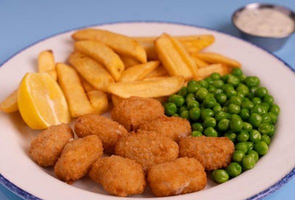 Scampi and Chips