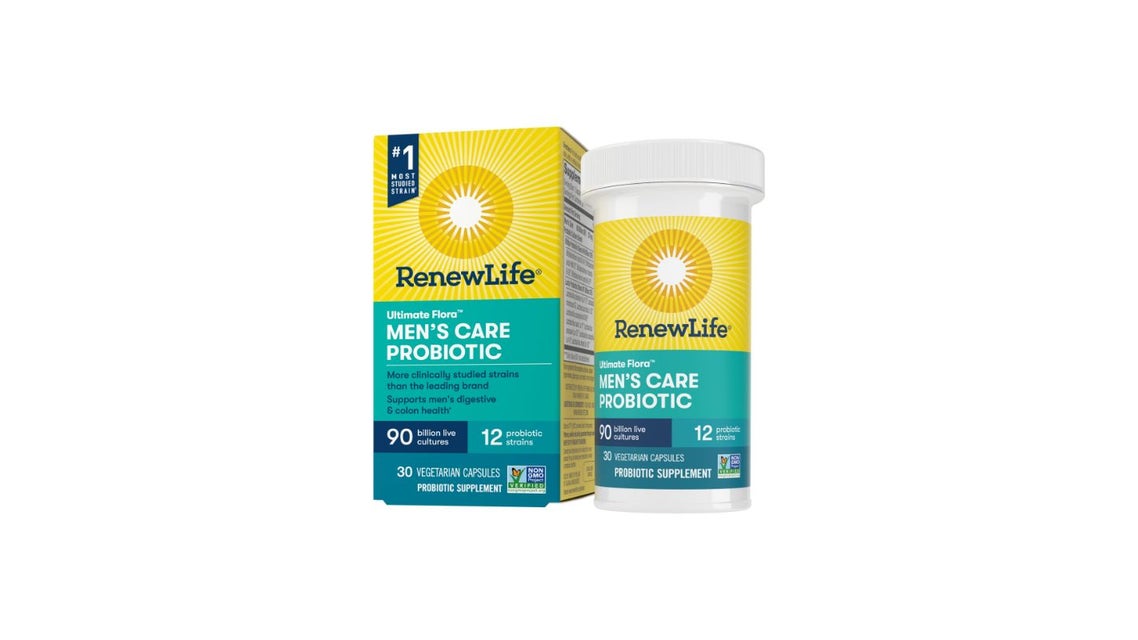 Renew Life Ultimate Flora Men's Care Probiotic 90bill Veg Capsule 30s