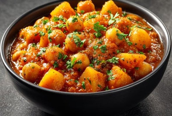 🥔 Chana Aloo