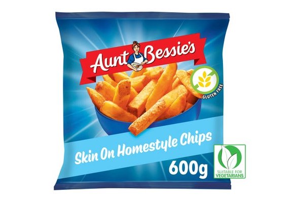 Aunt Bessie's Crispy Skin on Homestyle Chips 600g