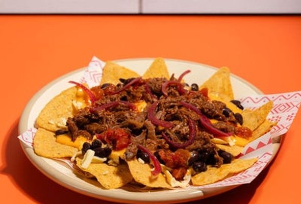 Carne Loaded Nachos
