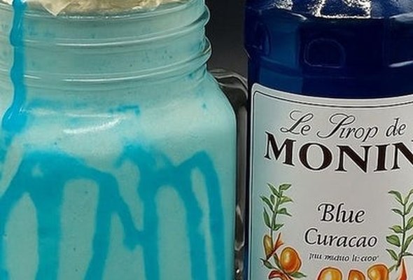 Blue Curacao Milkshake