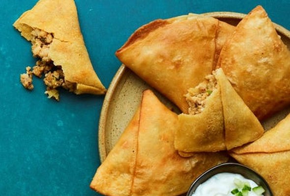 Chilli Lamb Samosa