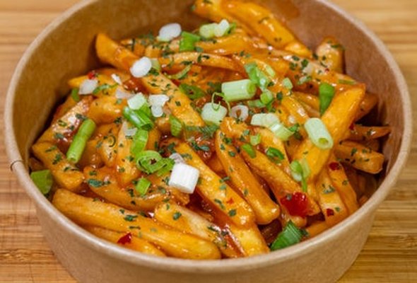 Saucy fire fries