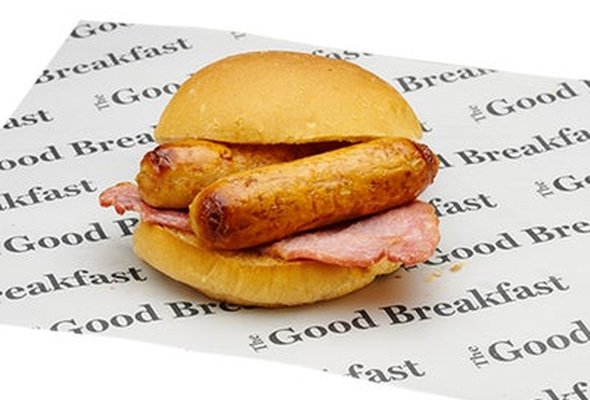 Sausage & Bacon Bap