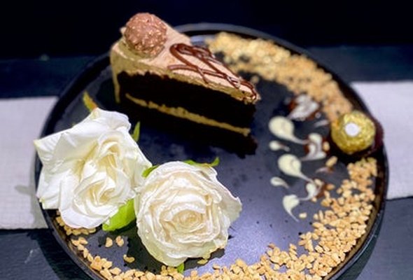 Ferrero Rocher Cake