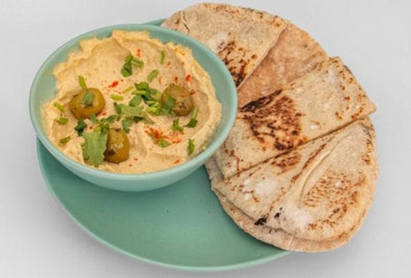 Hummus and Bread