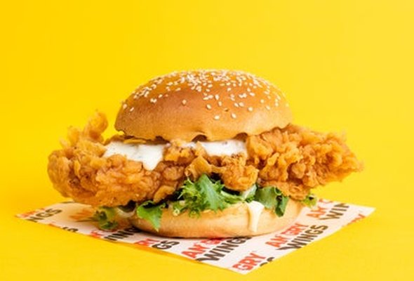 FRIED BUTTERMILK RANCH BURGER