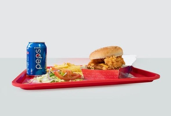 Chicken Fillet Burger Meal