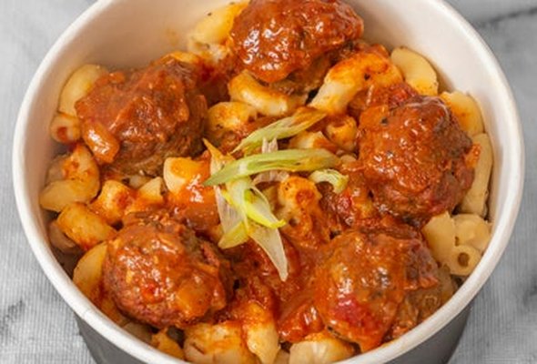 Meatball Mac and Cheese