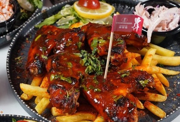 4 Large Peri Peri Grilled Wings Meals
