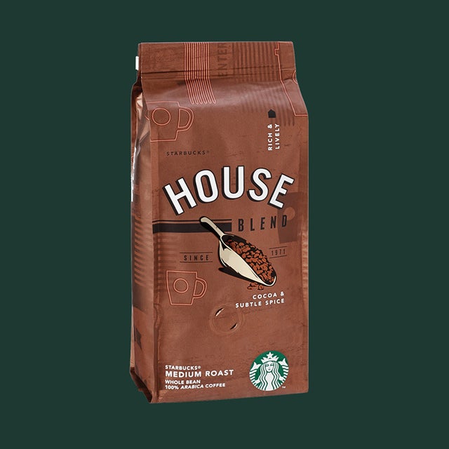 Whole Bean Coffee House Blend 250g