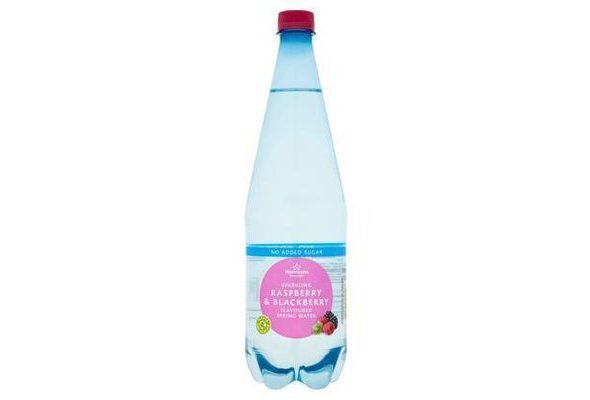 Morrisons Raspberry & Blackberry Sparkling Water 1ltr