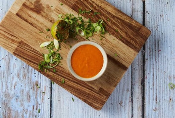 Medium hot buffalo sauce