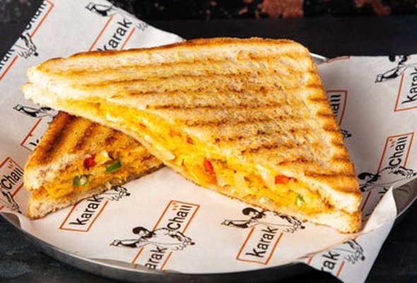 Masala Omelette Toastie