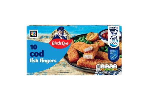 Birds Eye 10 Cod Fish Fingers 280g