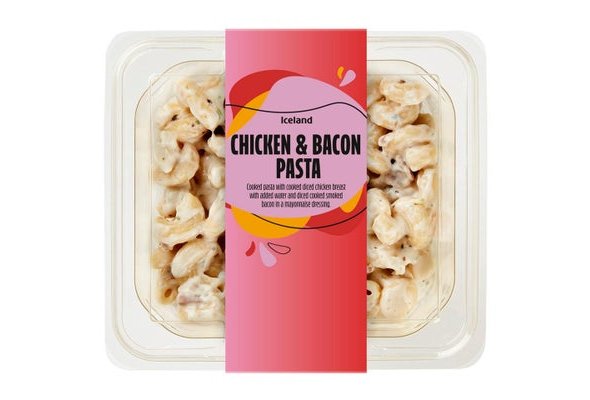 Iceland Chicken and Bacon Pasta 250g
