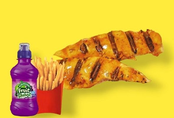 2 Piri Piri Strips Kids Meal