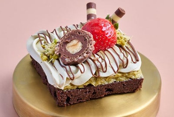Dubai Style Chocolate Brownie